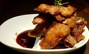 White crisp fish